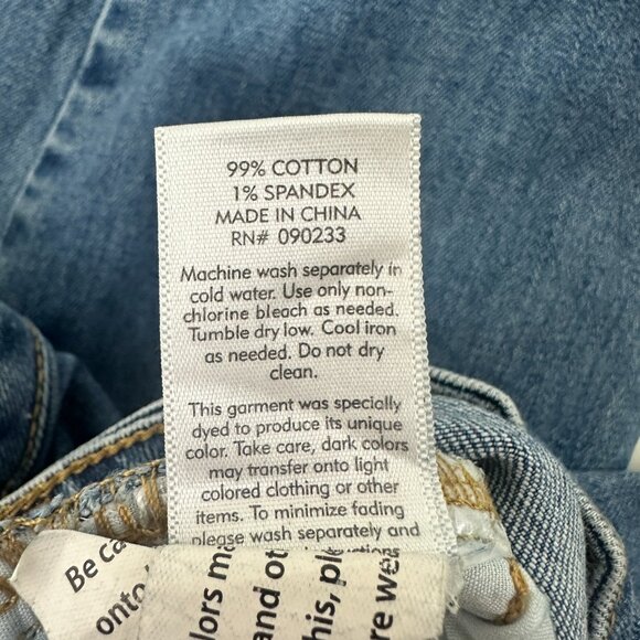 PacSun Mom Jean Women's size 29 Medium Wash Blue Denim Jeans - Picture 4 of 5